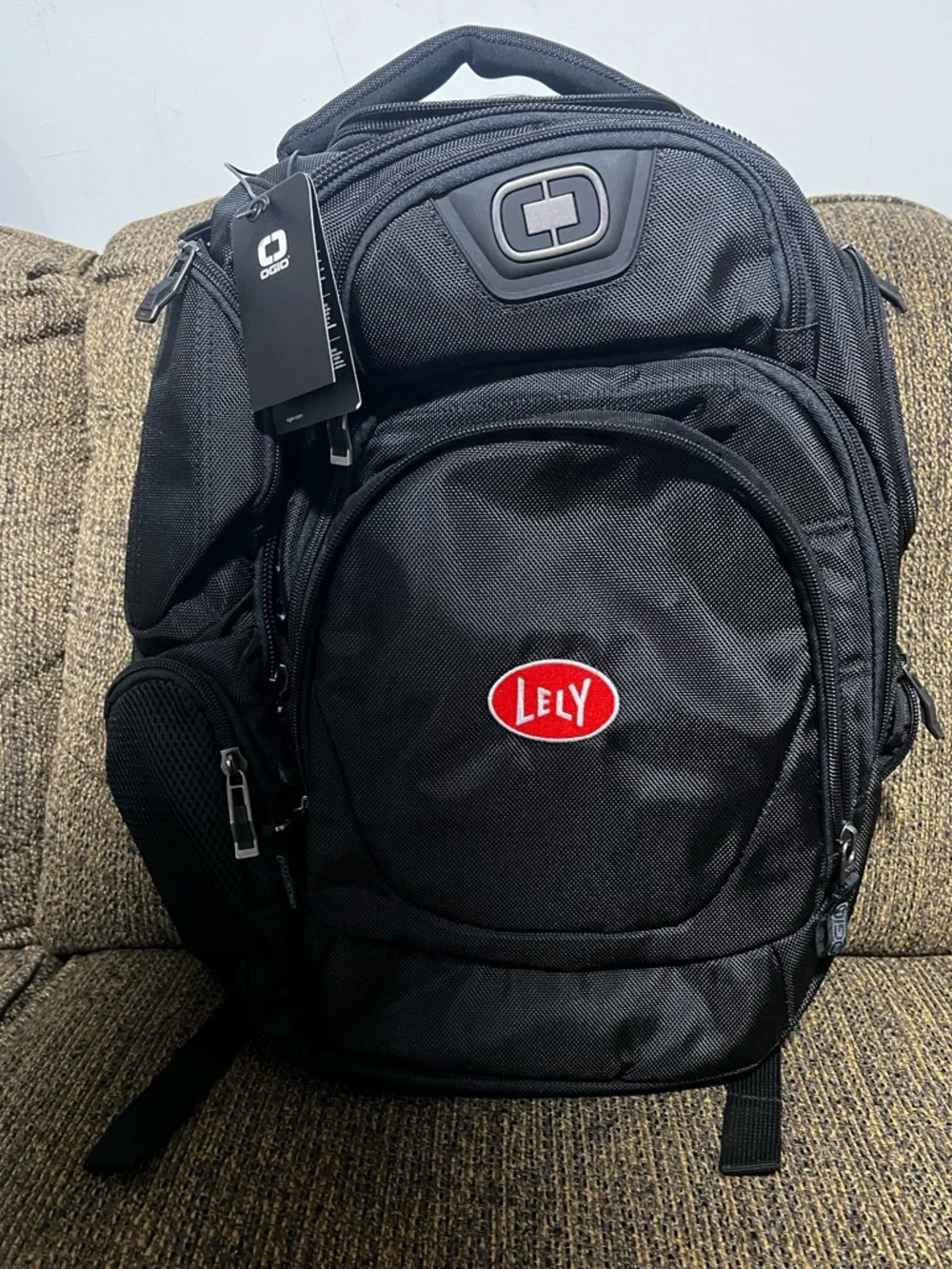 Black Men's Backpack - Durable Travel & Commuter Bag